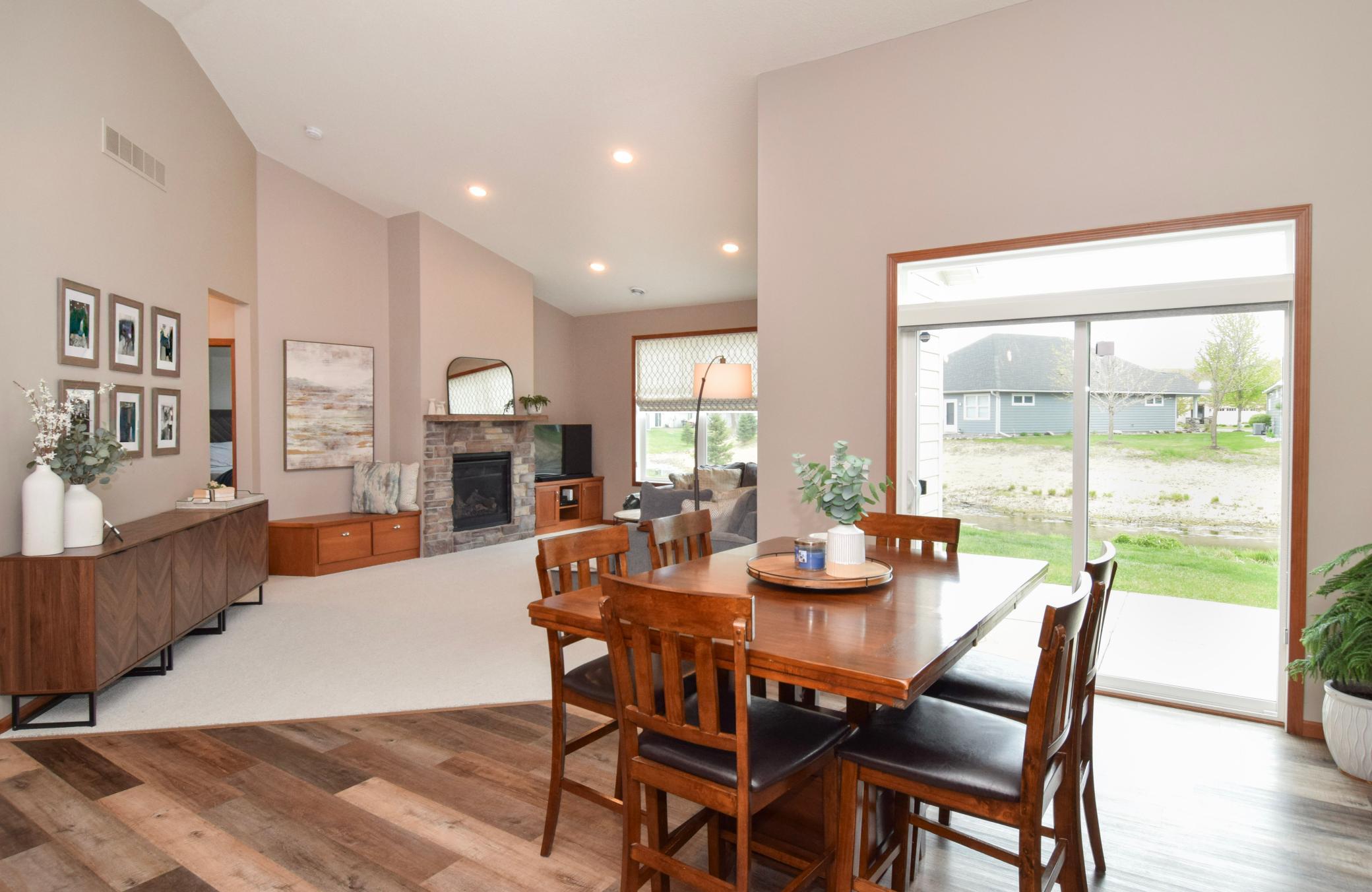 The Views From Inside Are Spectacular Too! Natural Light By Day & Recessed Lights for Bright Nights!