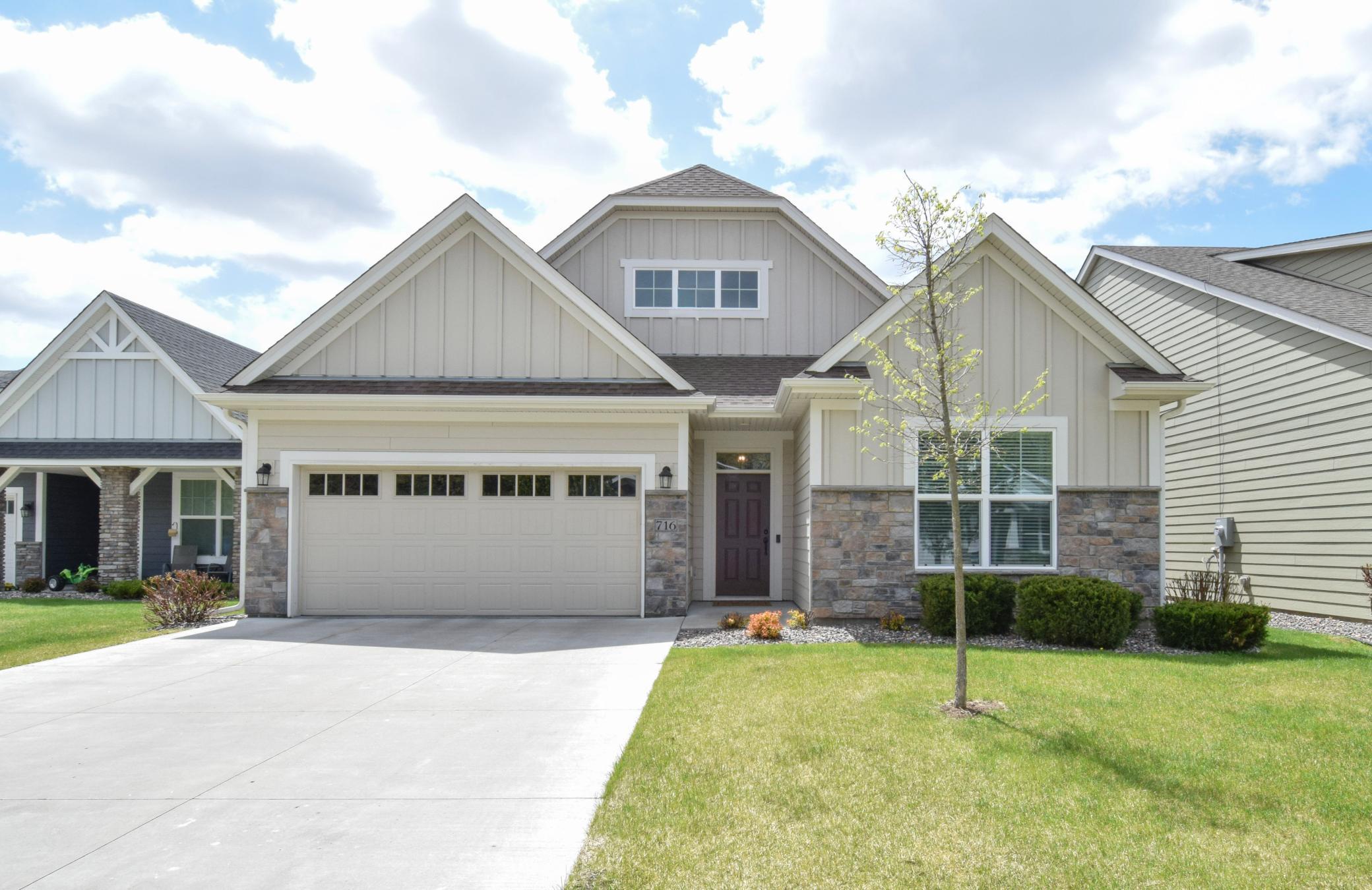 Welcome Home to 716 S Creek Dr N! What Handsome Curb Appeal! NO COOKIE CUTTER!