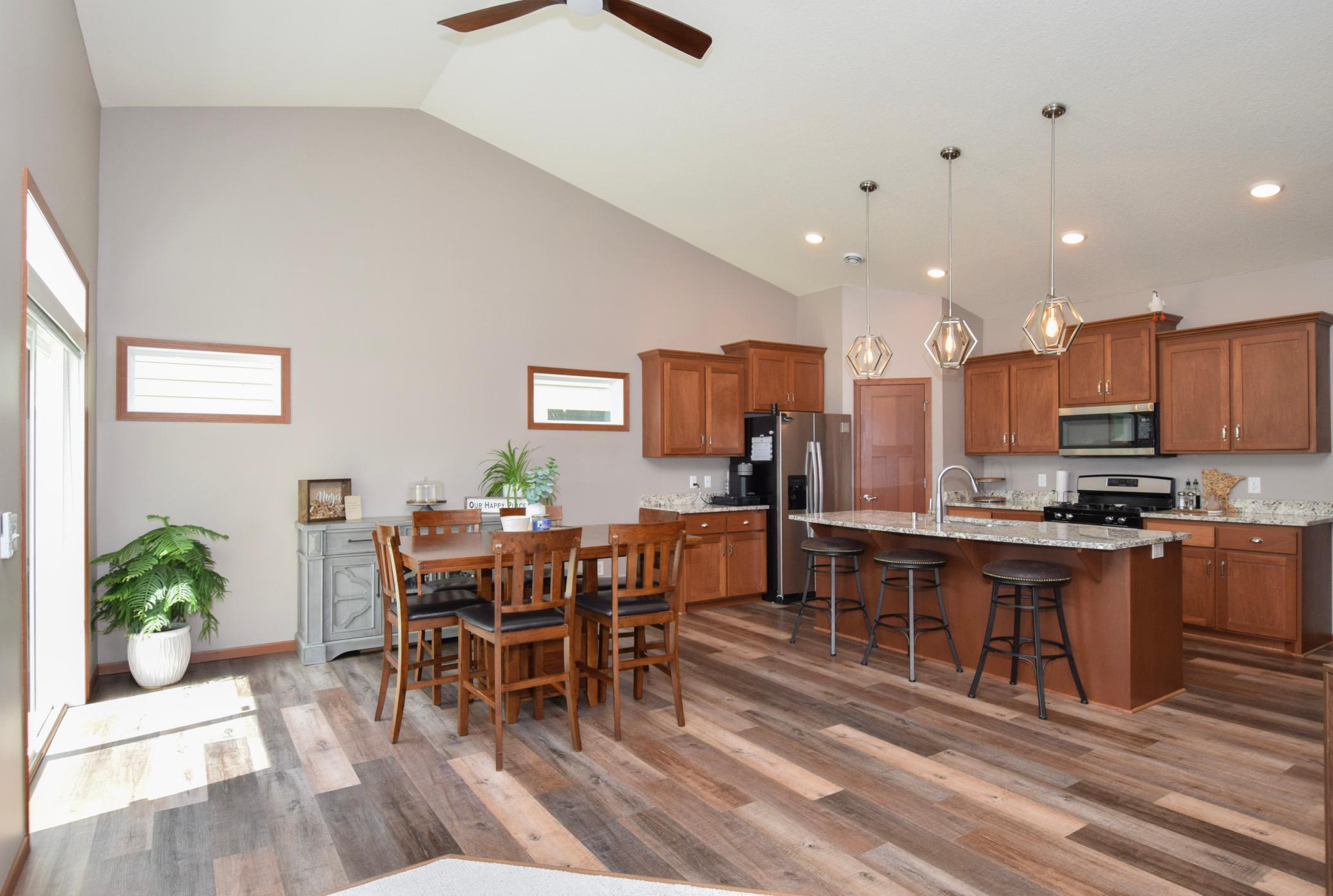 The Dining Area Can Easily Accommodate a Table to Seat 10-12! Look at Available Floor Space!