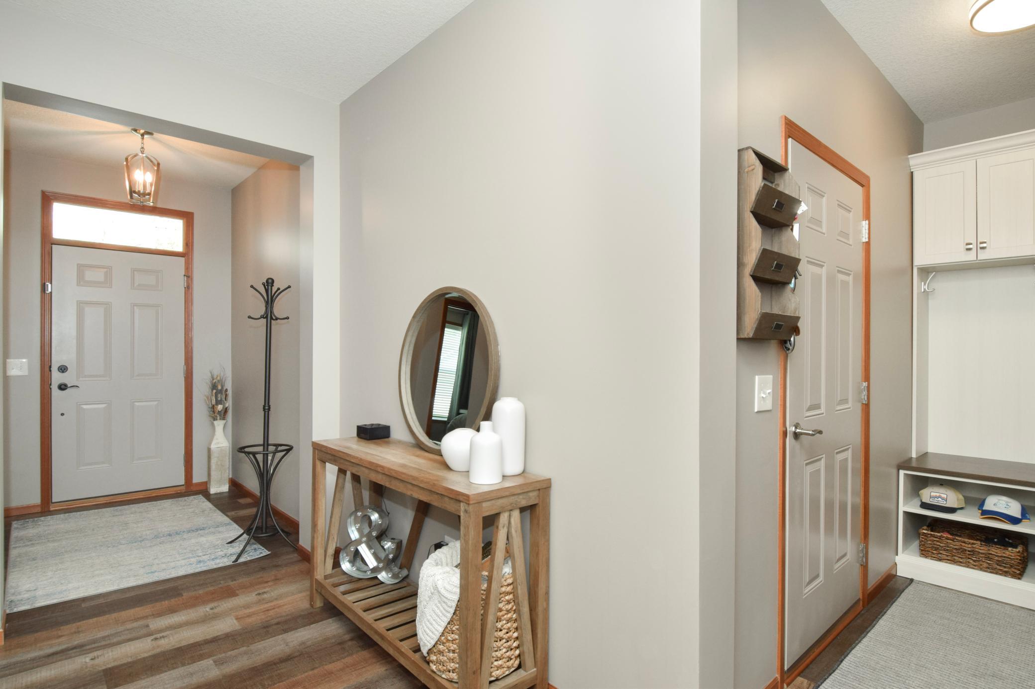 Roomy Entries Front & From Garage-Zero Entry As Well-Ease of Living Here!