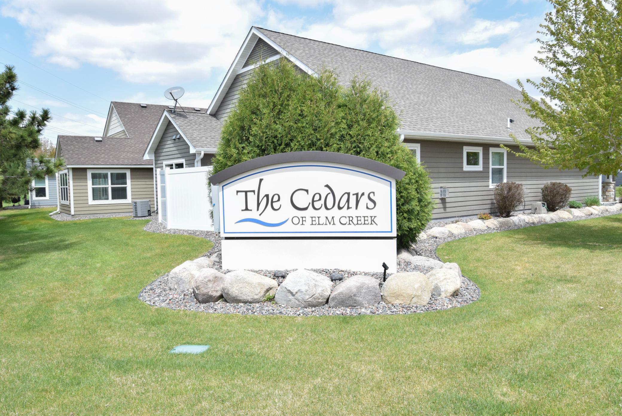 The Cedars of Elm Creek is Truly the Gem of Detached Villa Living in Champlin!