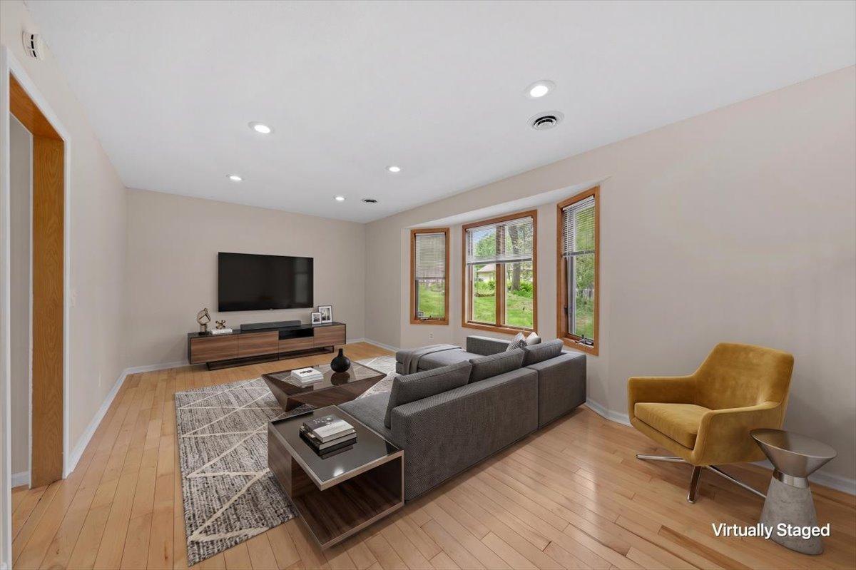 Virtually Staged Famimly Room