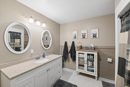 Main level guest bathroom