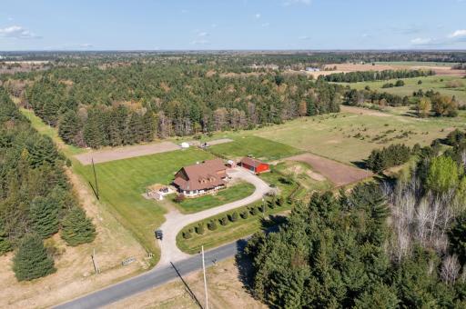10 groomed acres with garden, goat fencing installed, insulated well-house, multi-use outbuilding, large yard around the house for activities, wooded back-drop, and a quite location.