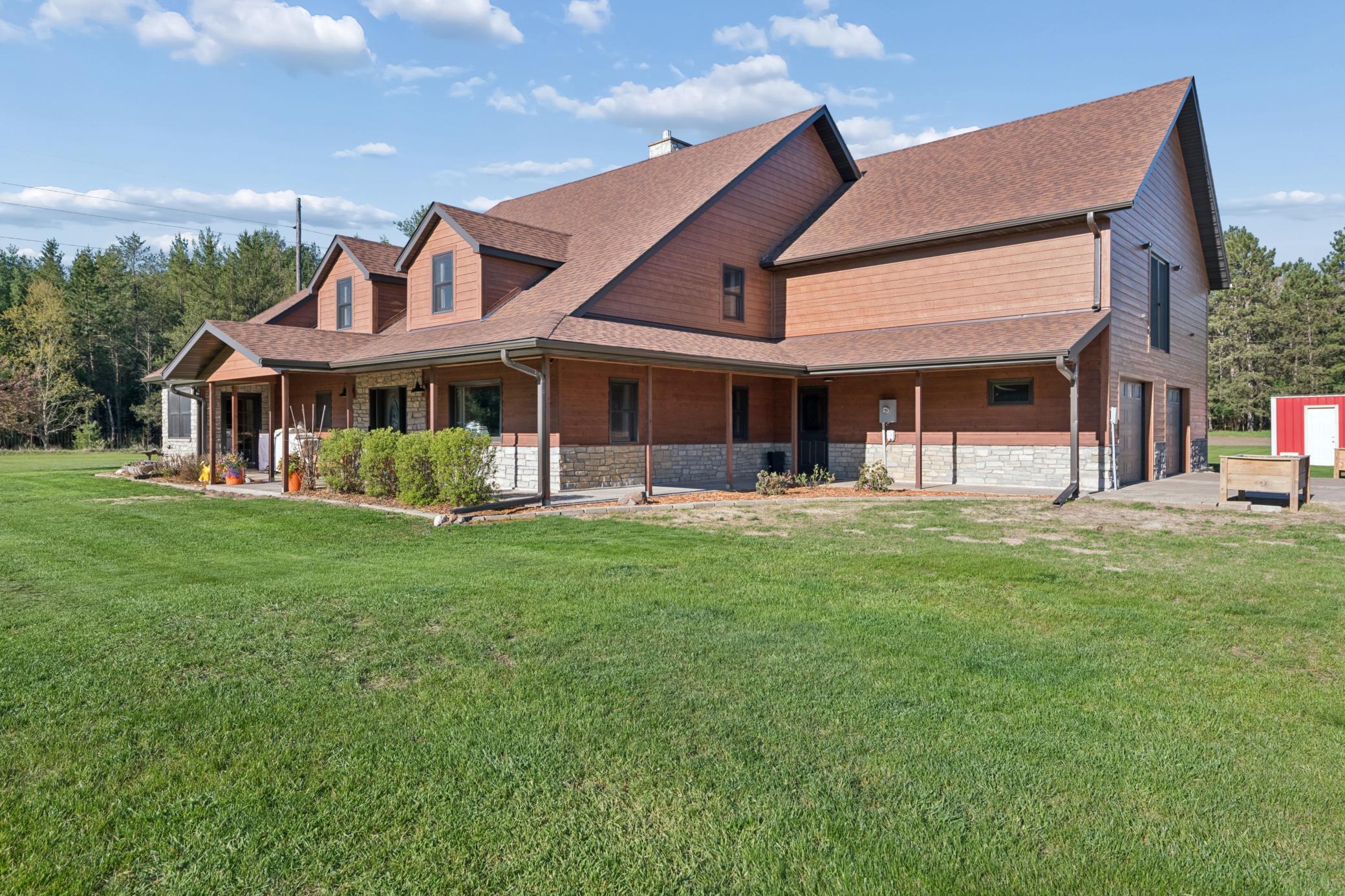 Wrap around front porch