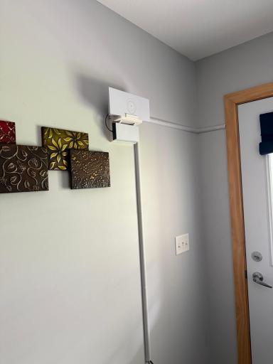 Satellite Modem as you enter they foyer100 MBPS Down 25 MBPS UP