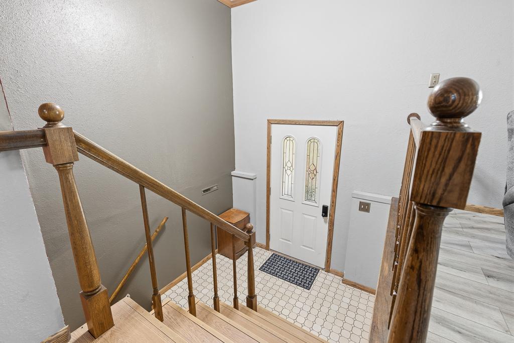 Slightly larger than normal entry! The enclosed front porch helps, too!