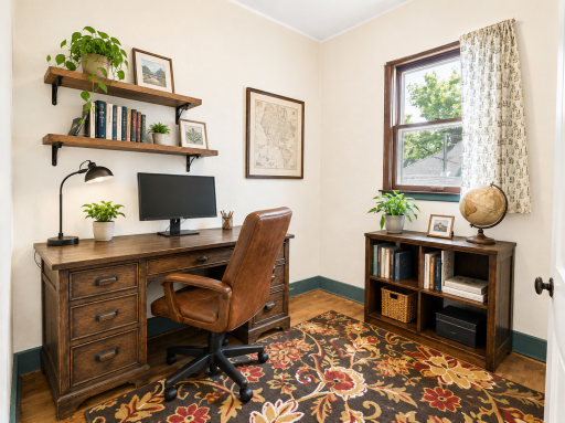 Upper Bedroom #3 - Digitally Staged to Show Possibilities