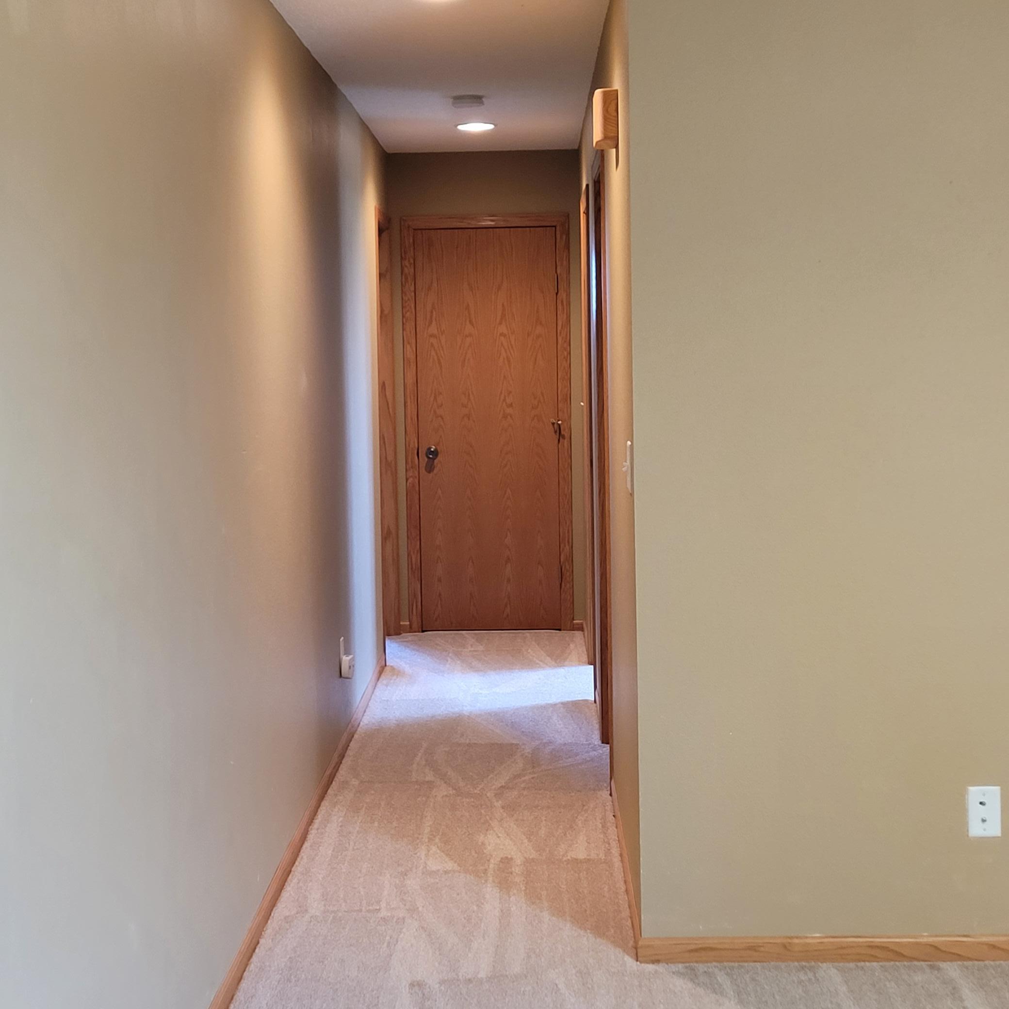 Lower Level Hallway to Bathroom & Two Bedrooms