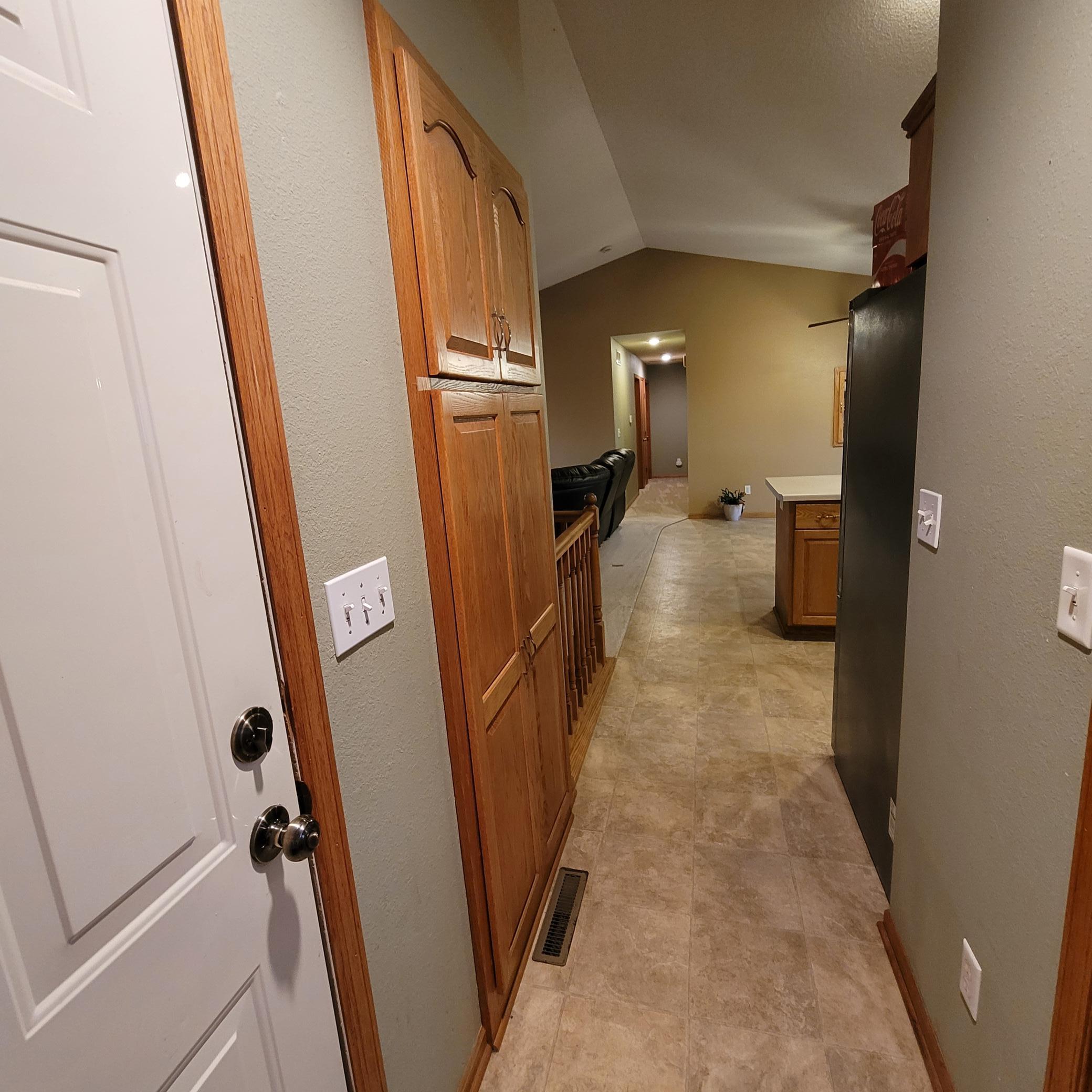 Hallway from Garage