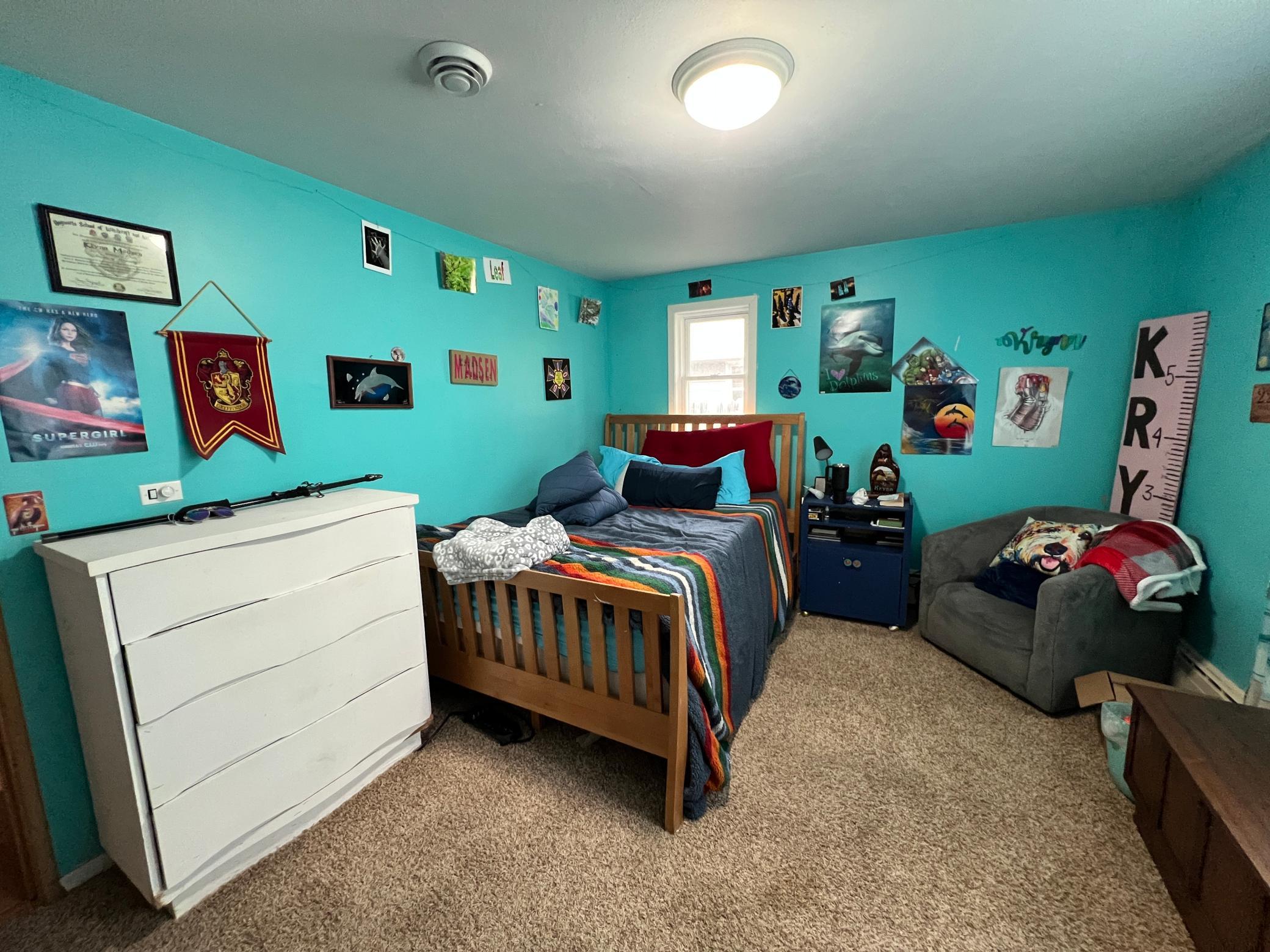 Bedroom 2 with double closets