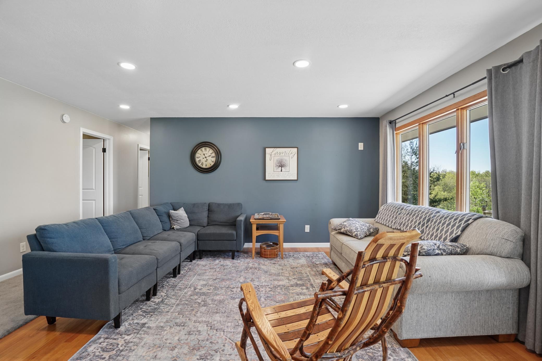 Upper living room