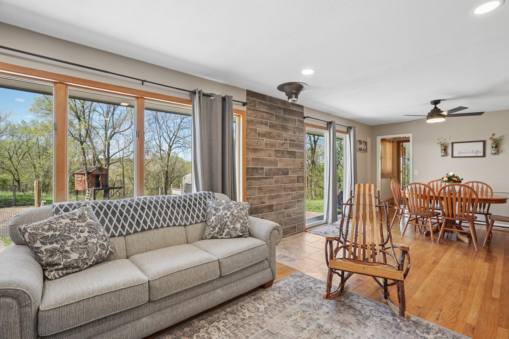 Upper living room