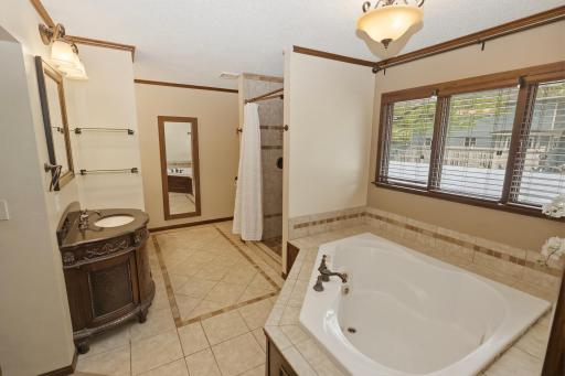 Huge private bathroom off the primary bedroom.