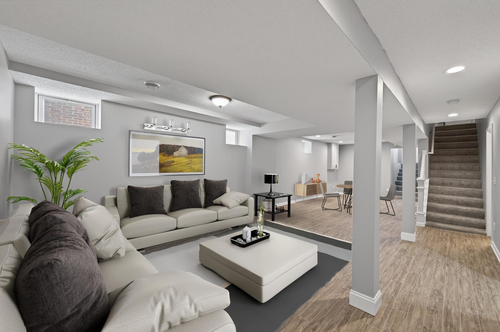 Spacious Lower level could be a Mother-in-Law Suite, rent it out, or use a part of the whole house