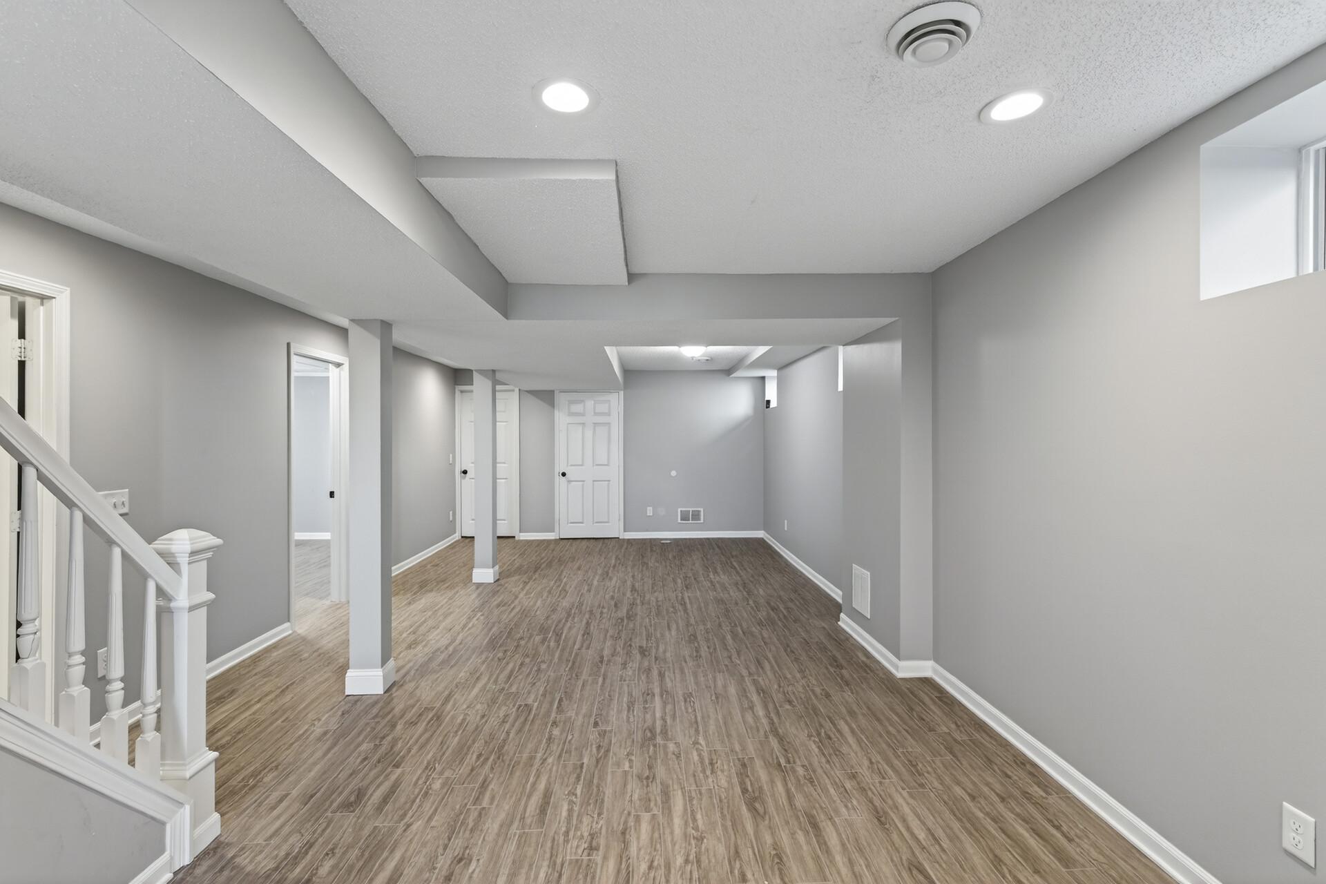 Space for a Dining Room and Family Room