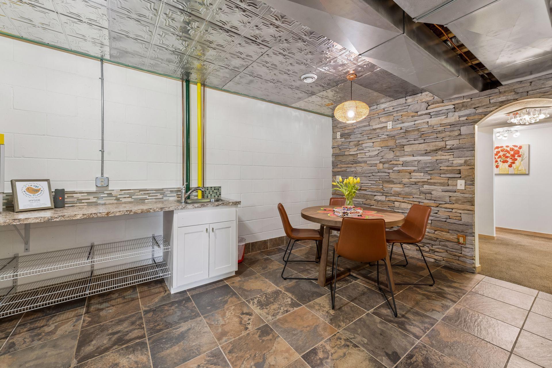 Lower Level Pub - Could be a Kitchen!