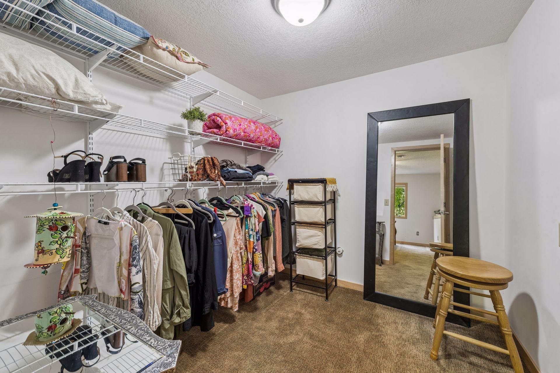 Large Walk-In Closet in Bedroom #4