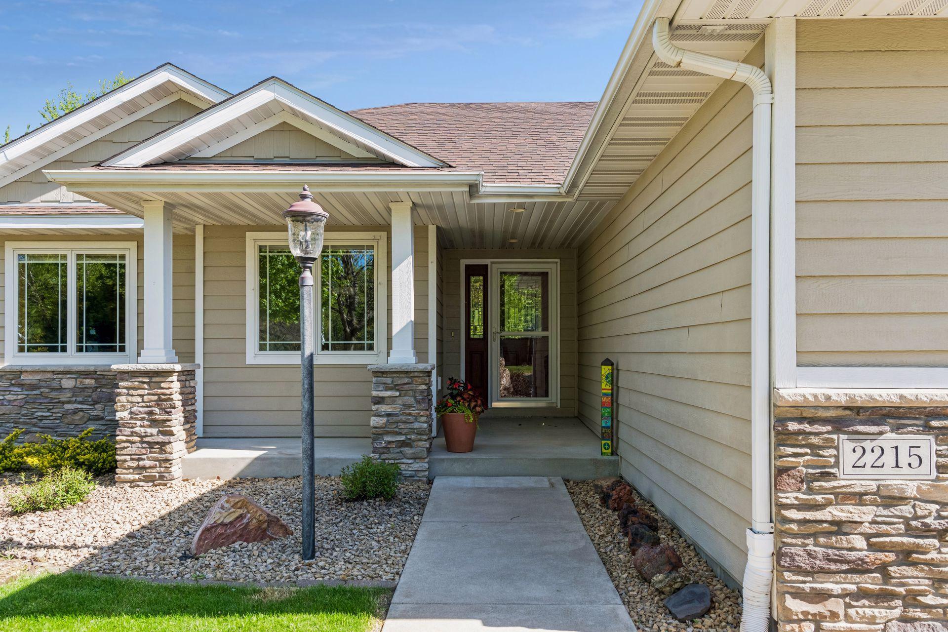Nice Front Patio