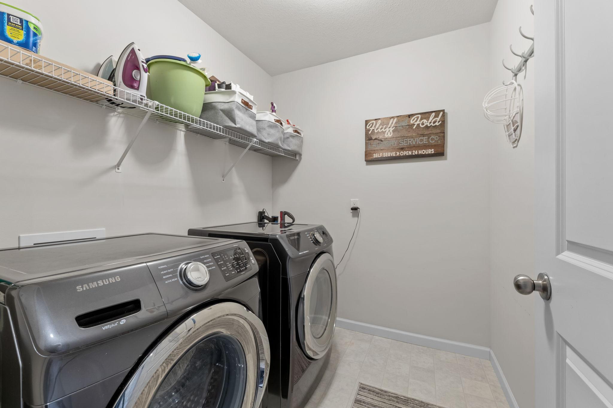 Upper Level Laundry Room