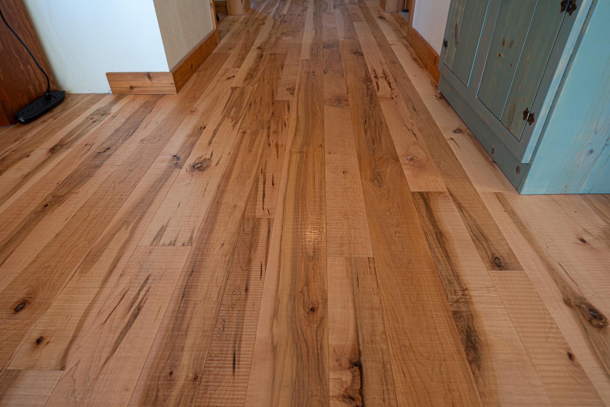 Hardwood flooring throughout