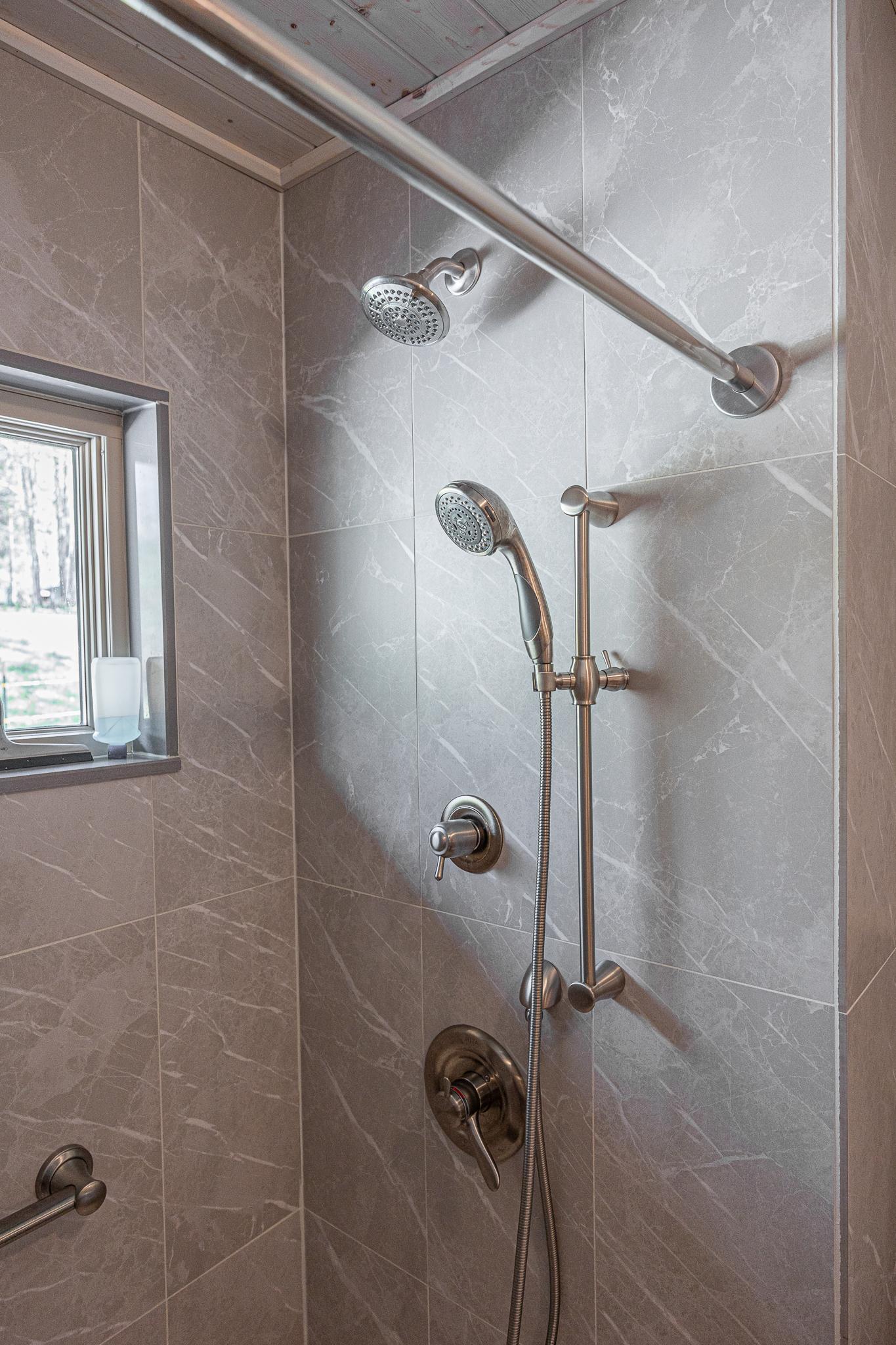 Custom shower