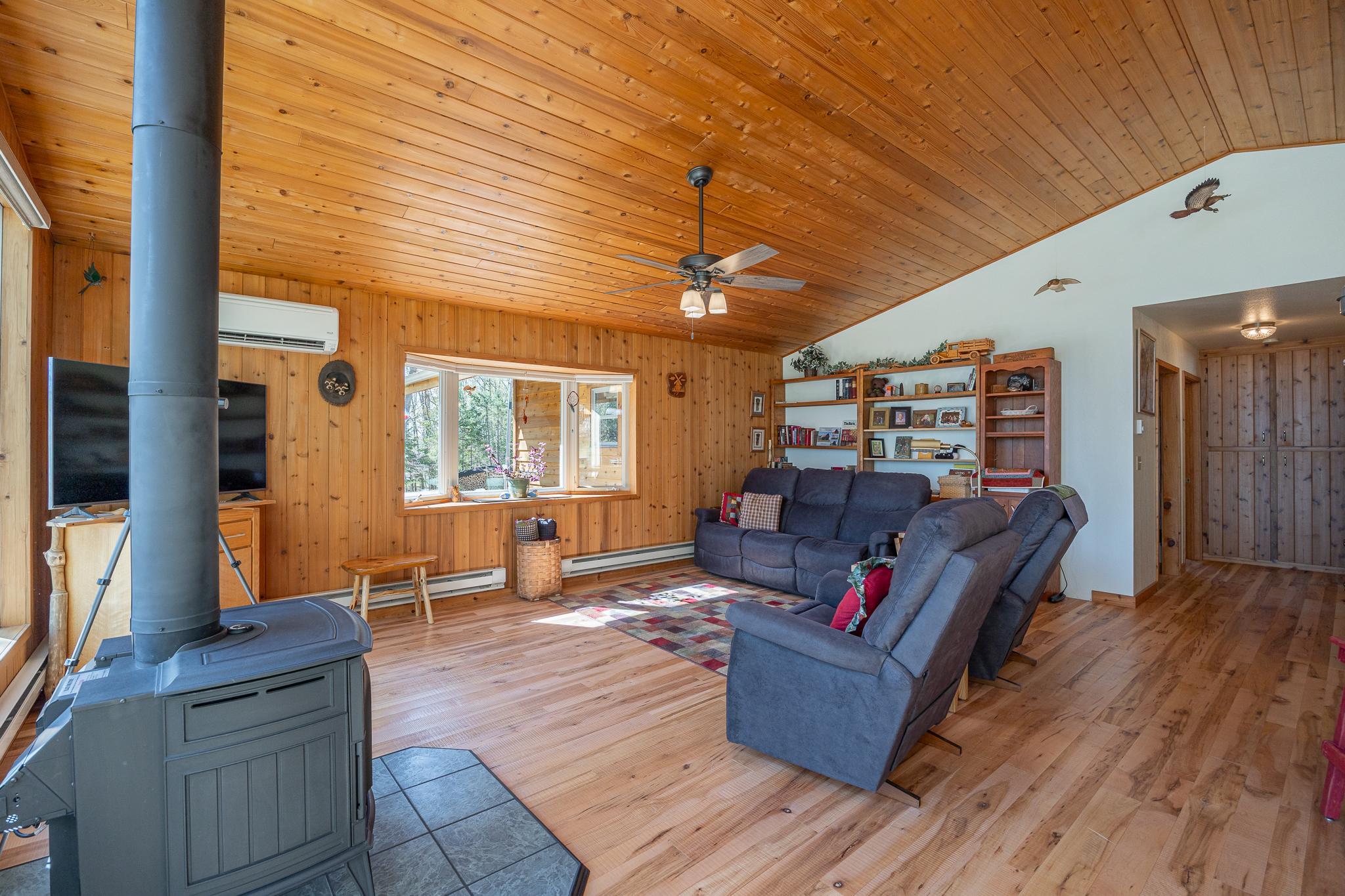 Views of living room
