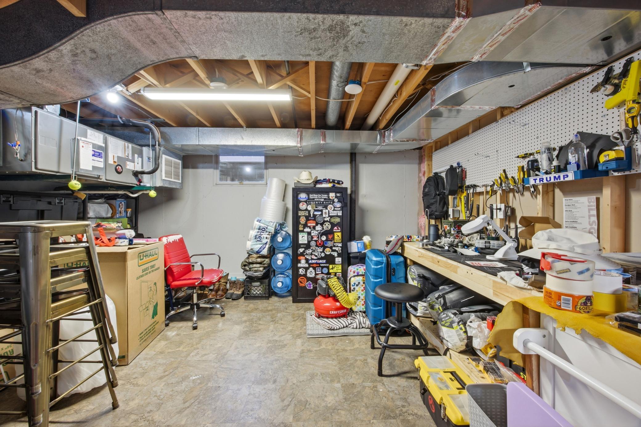 Basement Utility/Storage