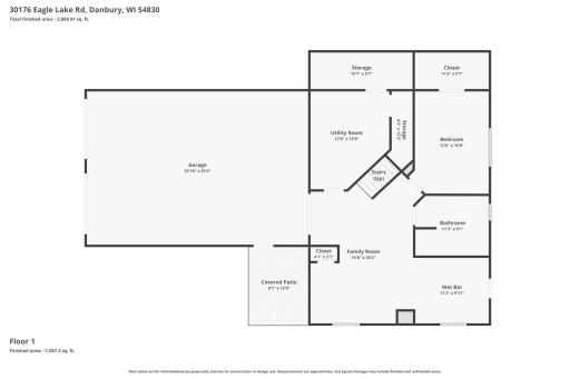 30176 Eagle Lake Road, Danbury, WI 54830