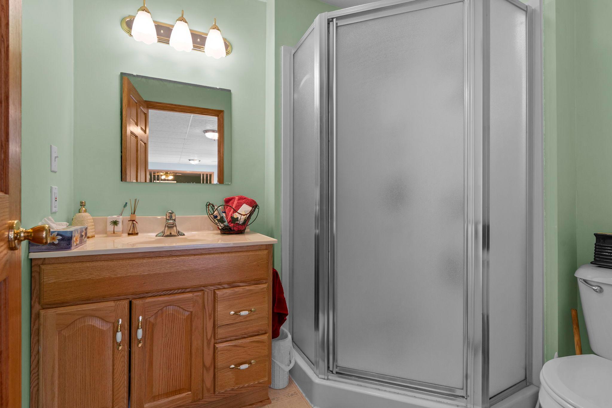 Lower bathroom
