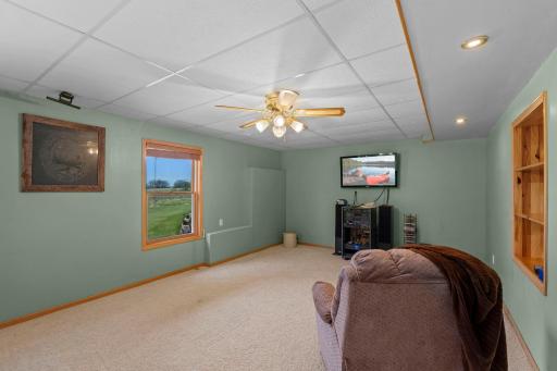 Flex room in the lower level, could be an additional bedroom