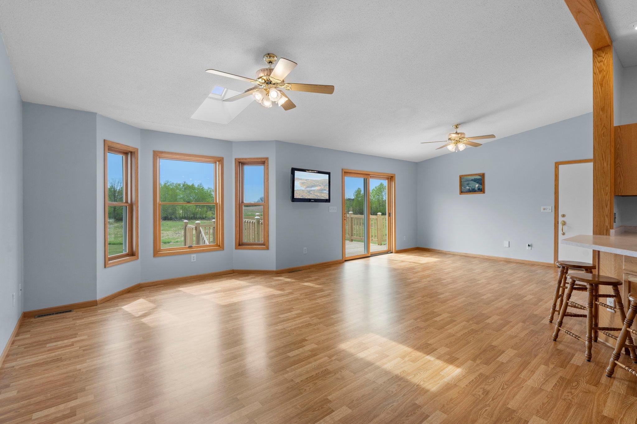 Vaulted ceilings