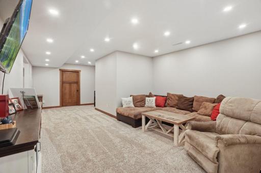 Lots of space for oversized comfortable furniture.