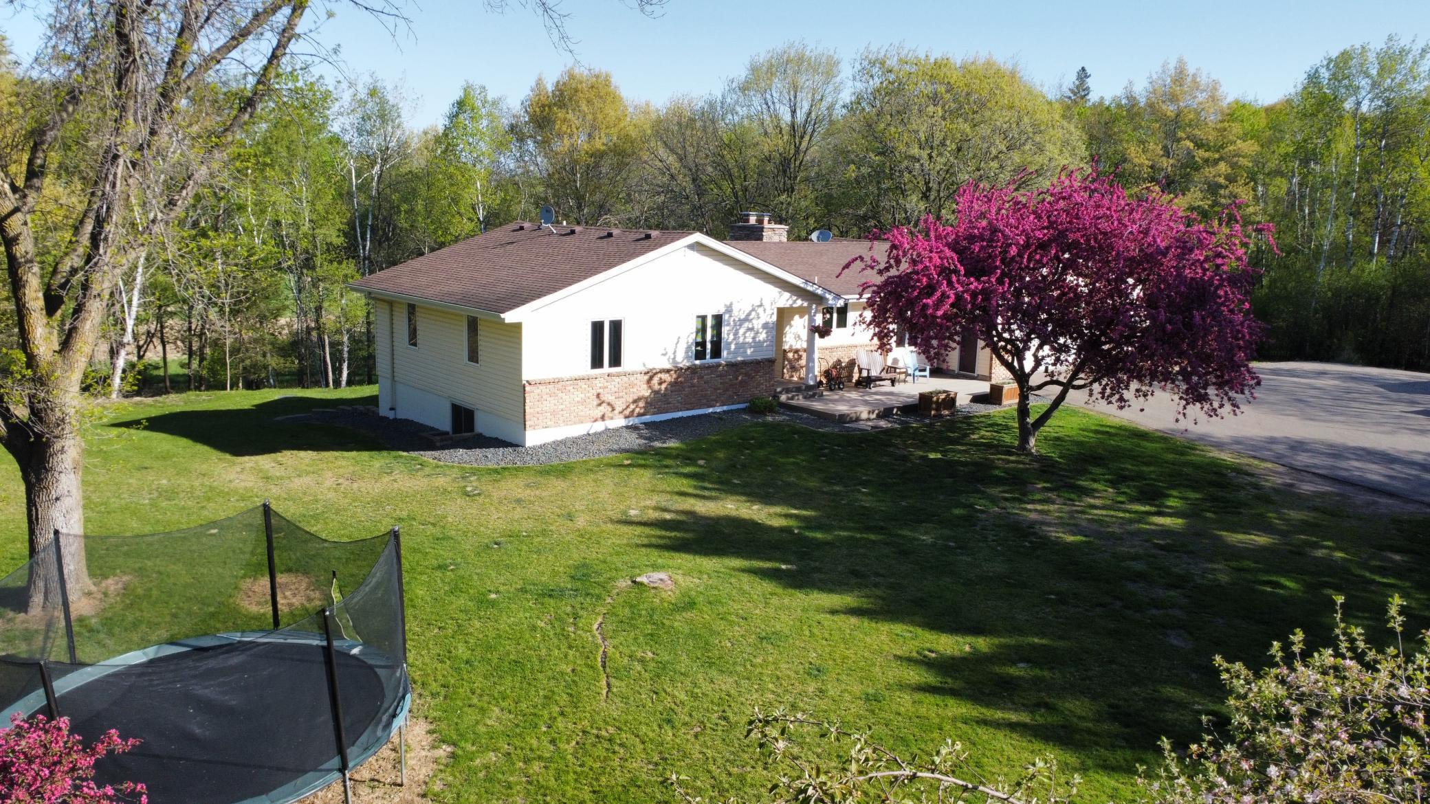 Front and side yard