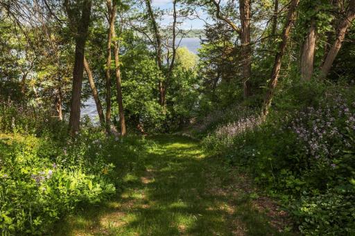 Private Trail down to the river. Take a leisurely walk, or take a ride on a Gator/ATV down the path.