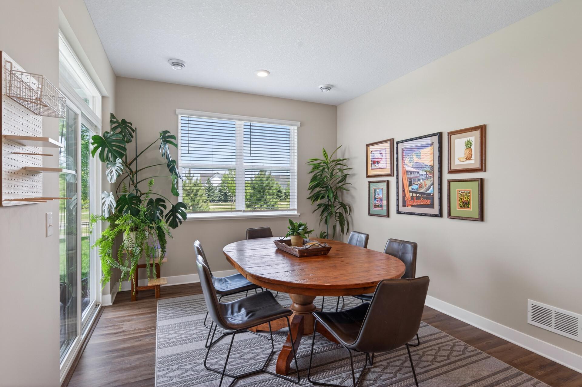 Spacious kitchen and dining room offering plenty of room for cooking, entertaining, and everyday living.
