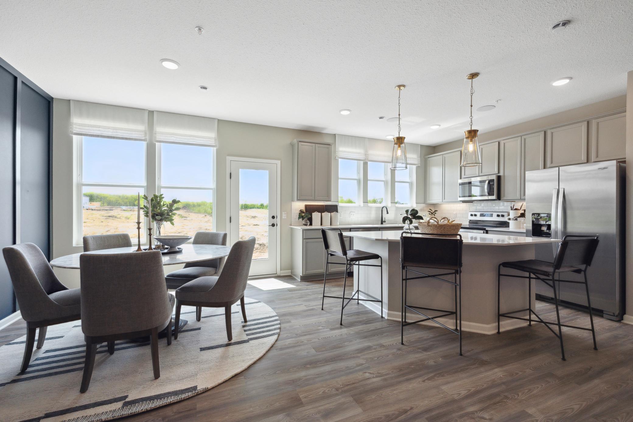 Pictures are from a model home*