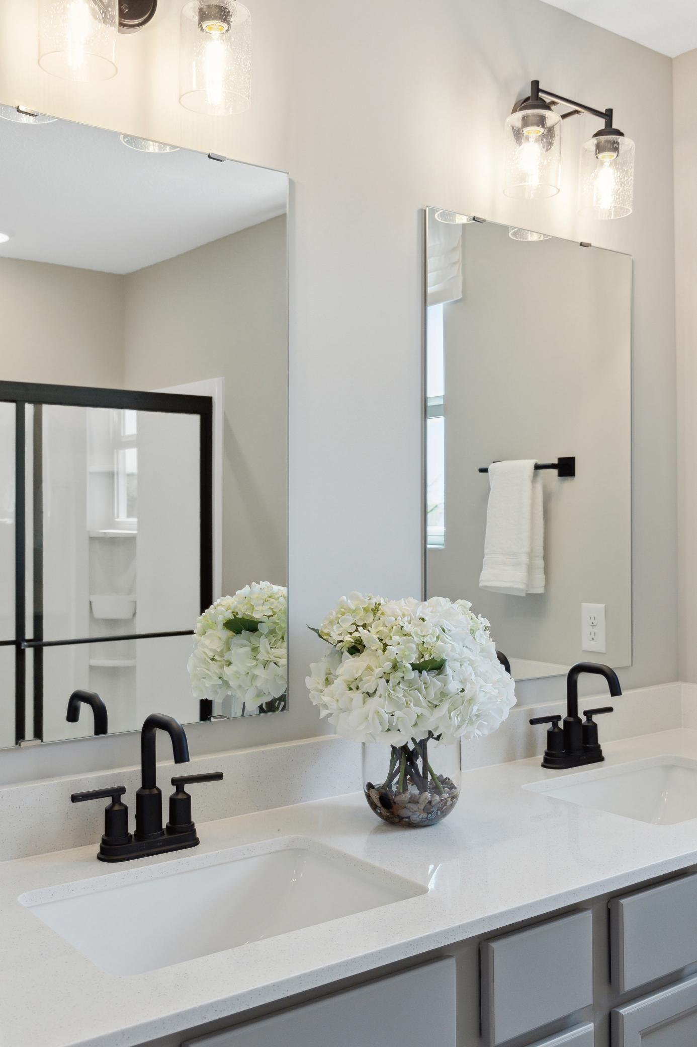 Large double vanity