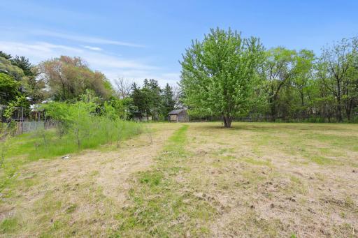 .77 acre large flat backyard. Ready for all your outdoor activities!
