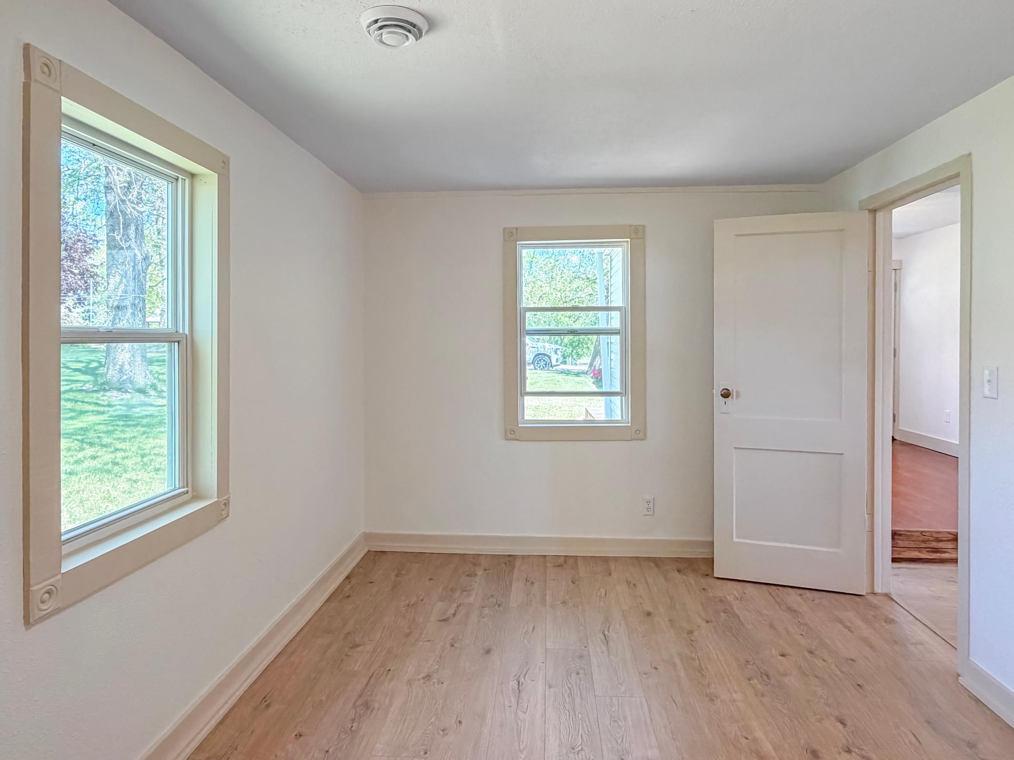 One of the bedrooms