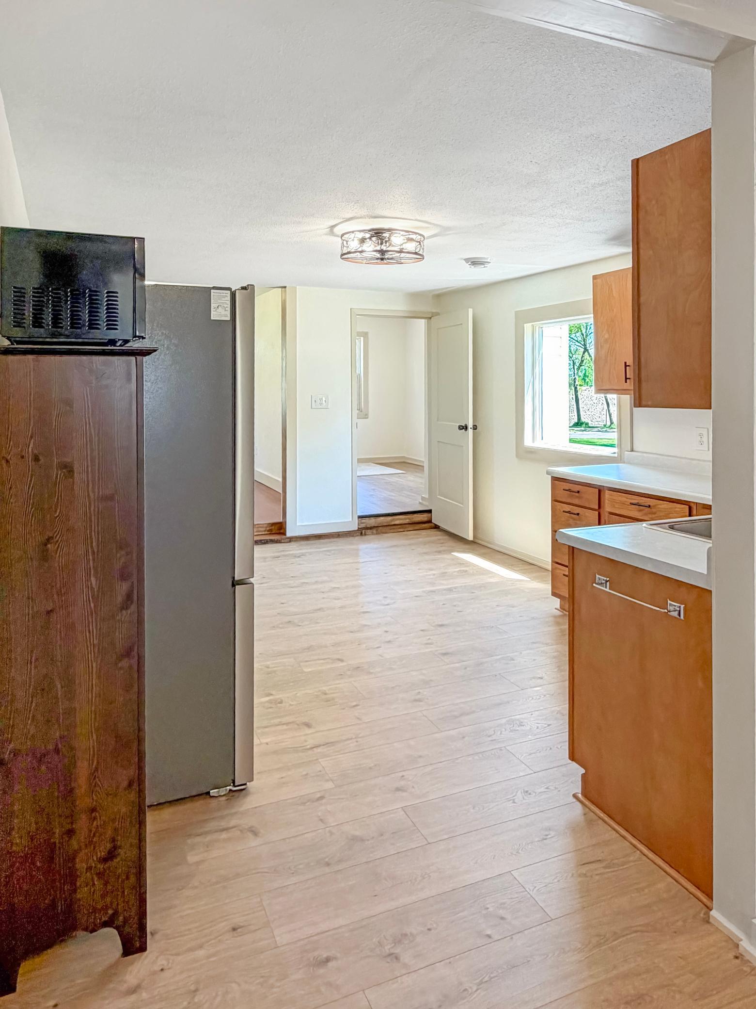 Every room in the house is nice a bright