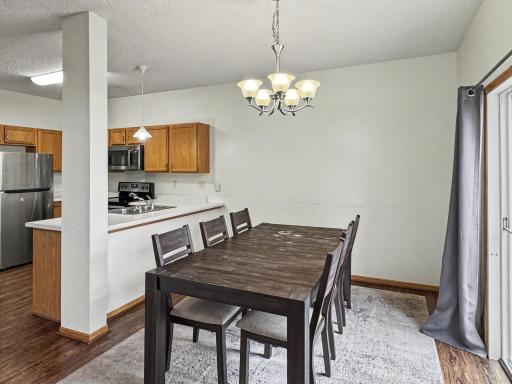 Nice and open from the Kitchen to the Dining