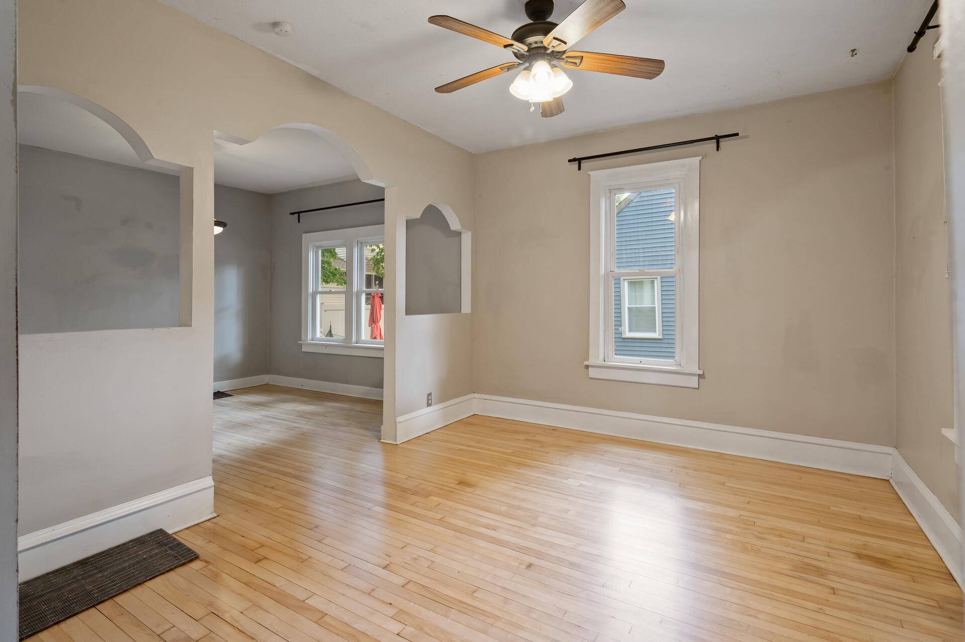 View from Front Door into Living Room