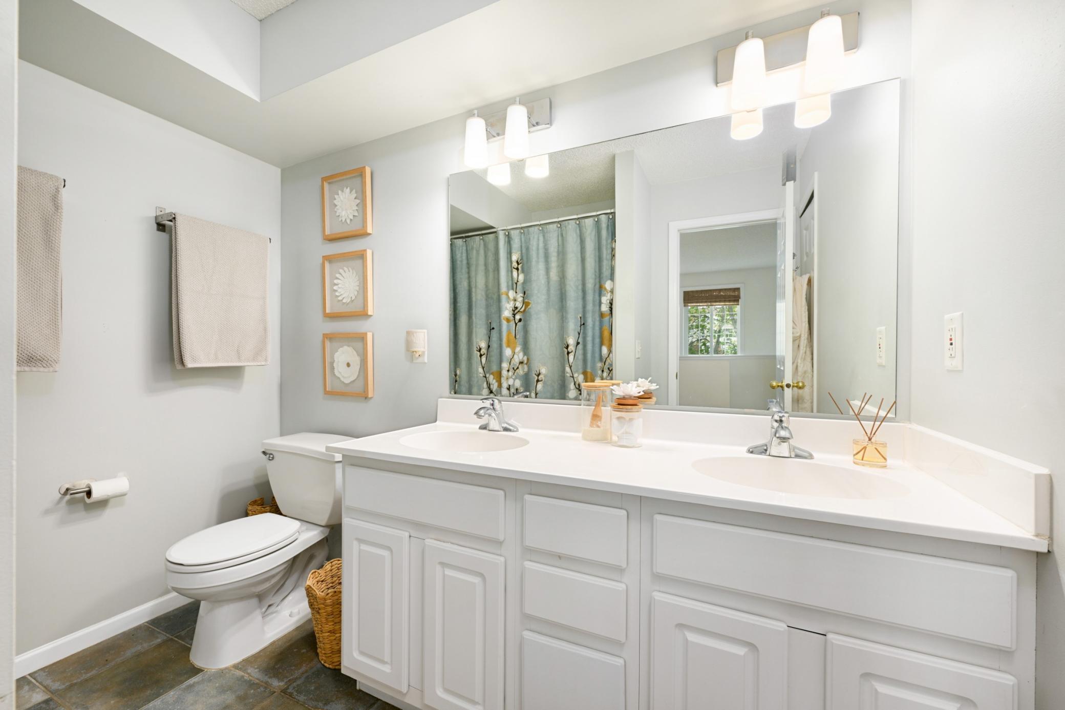 Double vanity!