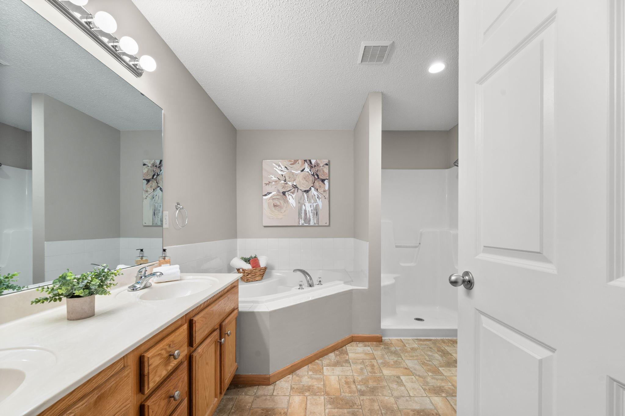 Walk in shower