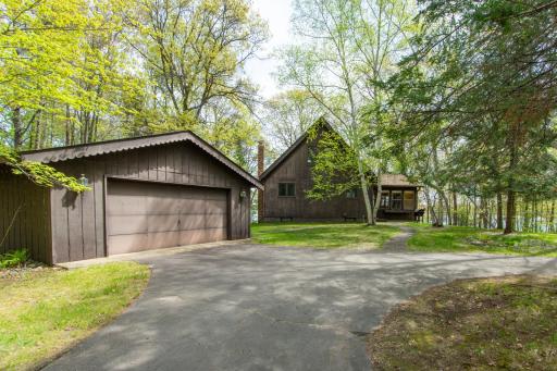 Multiple garage spaces offer plenty of room for vehicles, boats, and all your lake toys.