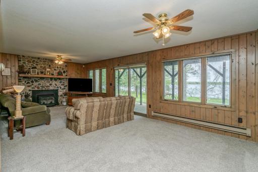 Cozy lake-home charm paired with spacious gathering areas makes this property perfect year-round.