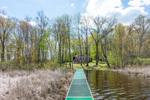 Charming Big Sandy Lake retreat with 110â of shoreline tucked into a peaceful wildlife-filled bay.