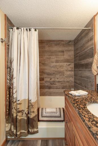 Beautifully remodeled bathrooms with updated finishes and modern touches throughout.