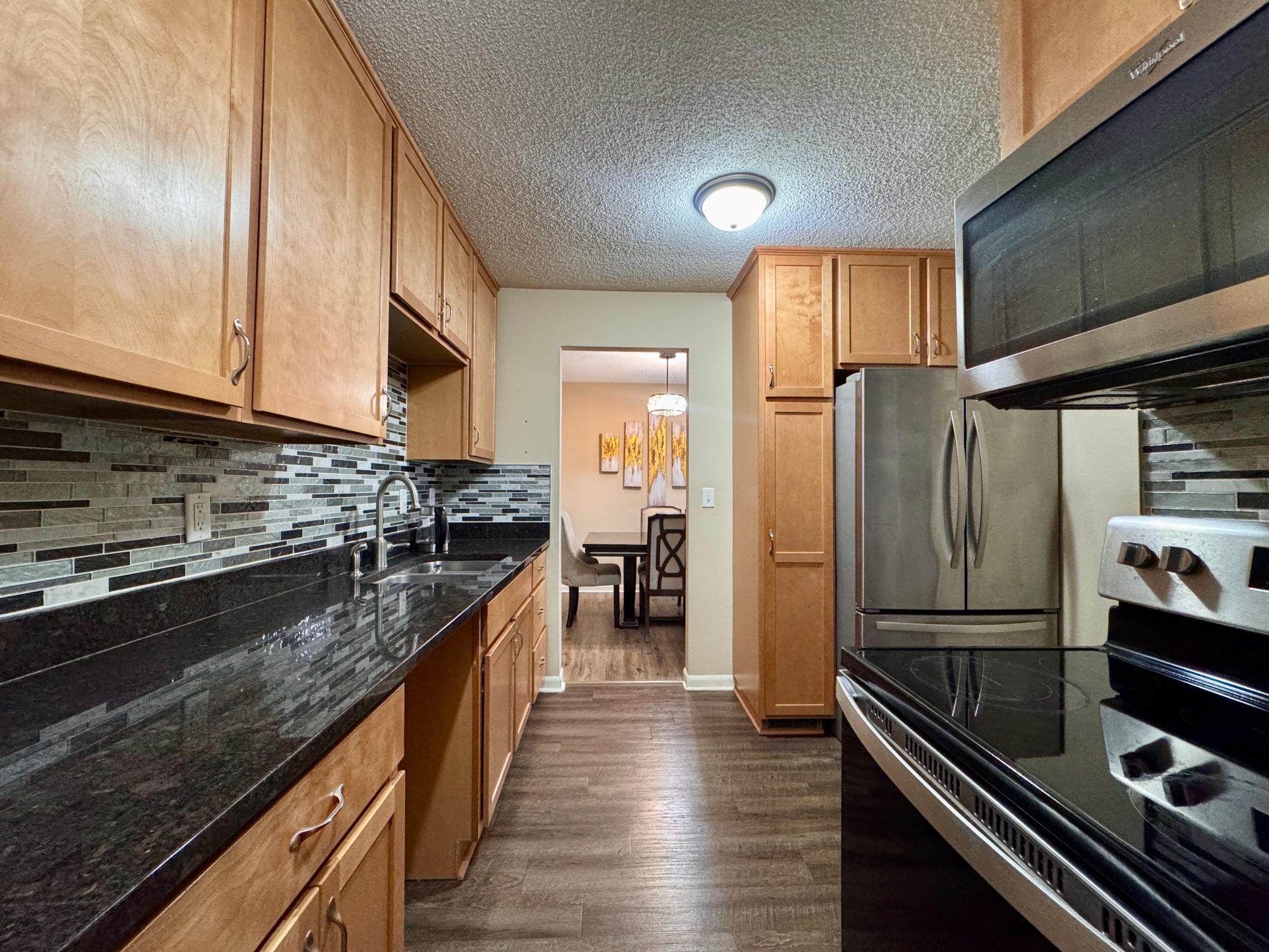 Kitchen from Laundry Room